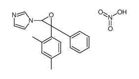 1-[3-(2,4-dimethylphenyl)-3-phenyloxiran-2-yl]imidazole,nitric acid结构式