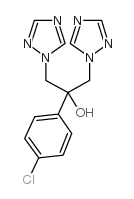 2-(4-氯苯基)-1,3-双(1H-1,2,4-噻唑-1-基)-2-丙醇结构式