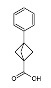 3-苯基双环[1.1.1]戊烷-1-羧酸结构式