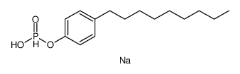 sodium (4-nonylphenyl) phosphonate结构式