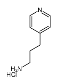 4-PYRIDINEPROPANAMINE MONOHYDROCHLORIDE structure