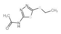 N-(5-ethylsulfanyl-1,3,4-thiadiazol-2-yl)acetamide Structure