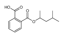 单(4-甲基-2-戊基)邻苯二甲酸酯结构式