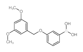 3-(3,5-二甲氧基苄氧基)苯硼酸图片