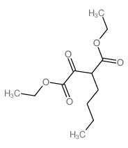 diethyl 2-butyl-3-oxo-butanedioate结构式