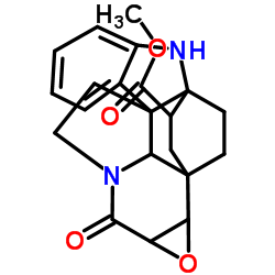 Methyl 8-oxo-6,7-epoxyaspidofractinine-3-carboxylate Structure