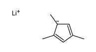 lithium,1,3,5-trimethylcyclopenta-1,3-diene Structure
