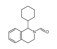 N-formyl-1-cyclohexyl-1,2,3,4-tetrahydroisoquinoline Structure