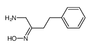 1-amino-4-phenyl-2-butanone oxime Structure
