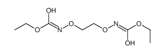 ethyl N-[2-(ethoxycarbonylamino)oxyethoxy]carbamate结构式