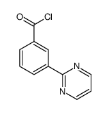 3-嘧啶-2-苯甲酰氯结构式