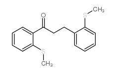 2'-THIOMETHYL-3-(2-THIOMETHYLPHENYL)PROPIOPHENONE结构式