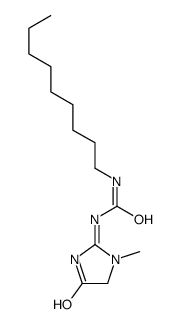 1-(3-methyl-5-oxo-4H-imidazol-2-yl)-3-nonylurea Structure