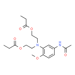 3'-[N,N-Bis(2-ethylcarbonyloxyethyl)amino]-4'-methoxyacetanilide picture