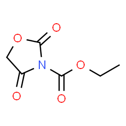 3-Oxazolidinecarboxylic acid,2,4-dioxo-,ethyl ester结构式
