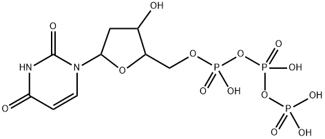 2ˊ-脱氧尿苷-5ˊ-三磷酸结构式