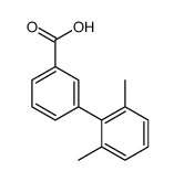 2’,6’-二甲基联苯-3-羧酸结构式