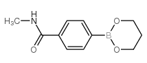 4-(1,3,2-Dioxaborinan-2-yl)-N-methylbenzamide Structure