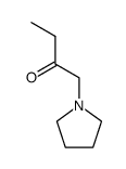1-(1'-pyrrolidinyl)-2-butanone结构式