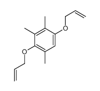 1,3,4-trimethyl-2,5-bis(prop-2-enoxy)benzene Structure