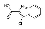 3-Chloroimidazo[1,2-a]pyridine-2-carboxylic acid Structure
