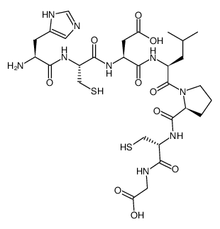 H-HCDLPCG-NH2结构式