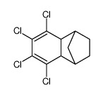 1,4-Methanonaphthalene, 5,6,7,8-tetrachloro-1,2,3,4,4a,8a-hexahydro Structure
