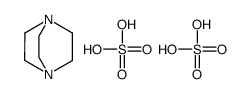 1,4-diazabicyclo[2.2.2]octane,sulfuric acid Structure