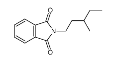 2-(3-methylpentyl)isoindoline-1,3-dione Structure