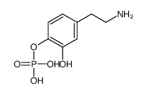 dopamine-4-phosphate ester Structure