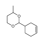 2-环己烯-4-甲基-1,3-二氧杂烷结构式