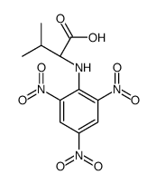 (2S)-3-methyl-2-(2,4,6-trinitroanilino)butanoic acid结构式