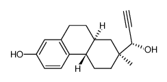 14,15-secoestra-1,3,5(10)-trien-15-yne-3,17-diol Structure