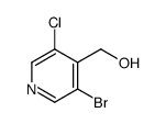 (3-溴-5-氯吡啶-4-基)甲醇结构式