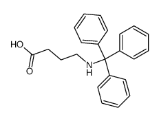 Trt-γ-aminobutyric acid Structure