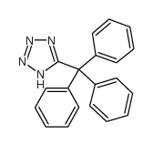 5-三苯甲基-1H-四氮唑结构式