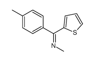 N-methyl-1-(4-methylphenyl)-1-thiophen-2-ylmethanimine Structure