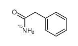2-phenylacetamide-15N Structure
