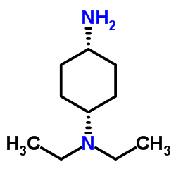 cis-N,N-Diethyl-1,4-cyclohexanediamine Structure