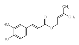 kaffeesa ure-1,1-dimethylallylester Structure