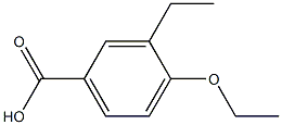 4-ethoxy-3-ethylbenzoic acid structure