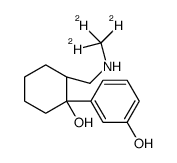 rac N,O-Didesmethyl Tramadol-d3结构式