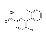 4-chloro-3-(2,3-dimethylphenyl)benzoic acid Structure