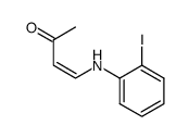 (Z)-4-(2-Iodophenyl)amino-3-buten-2-one结构式