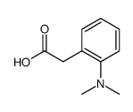 2-(2-(二甲胺基)苯基)乙酸结构式
