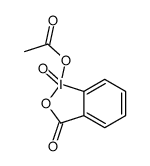 (1,3-dioxo-1λ5,2-benziodoxol-1-yl) acetate Structure