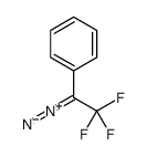(1-diazo-2,2,2-trifluoroethyl)benzene结构式