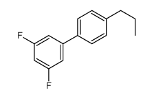 3',5'-二氟-4-丙基联苯结构式