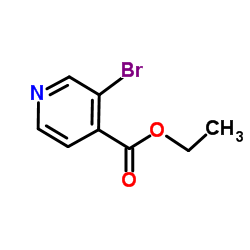 3-溴异烟酸乙酯结构式