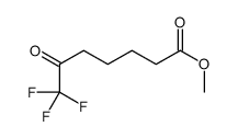 7,7,7-三氟-6-氧代庚酸甲酯结构式